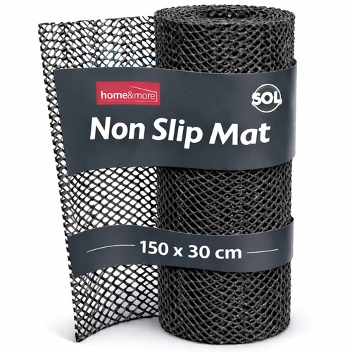 Black anti slip mat - mat, roll