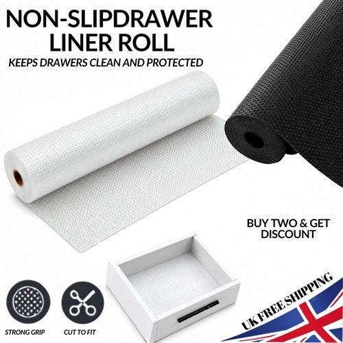 Non slip drawer liner bulk - 5m, non-slip