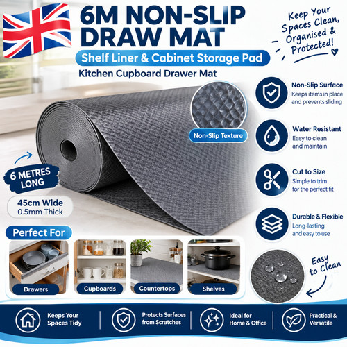 Non slip draw mat - non-slip,